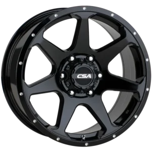 CSA Hawk Gloss Black 16x8