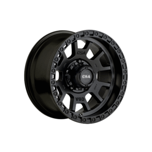 CSA Kinetic (Deep Dish) Satin Black 17x9