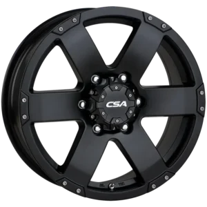 CSA Commando Satin Black 17x7