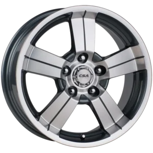 CSA Edge Gunmetal Machined Face 16x7
