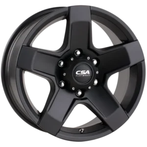 CSA Outlaw Satin Black 17x8