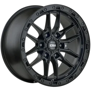 CSA Razorback Satin Black 18x9