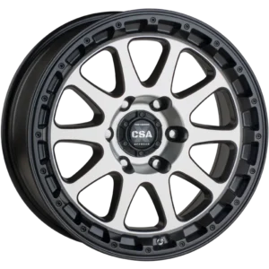 CSA Recoil Satin Black Machined Face 18x8.5