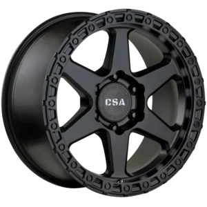 CSA Sandstorm Satin Black 18x9