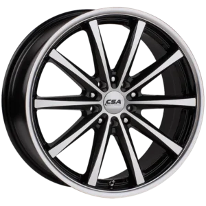 CSA Savanna Gunmetal Black Machined Face 17x7