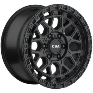 CSA Thunder Satin Black 17x9