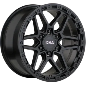 CSA Traction Satin Black 18x9