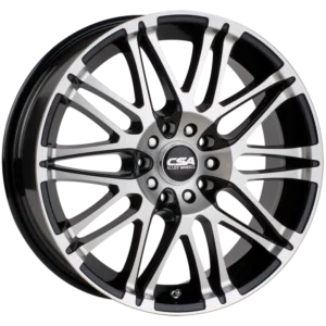 CSA Vorst Gunmetal Black Machined Face 17x7