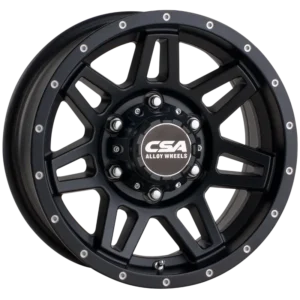 CSA Renegade Satin Black 16x8