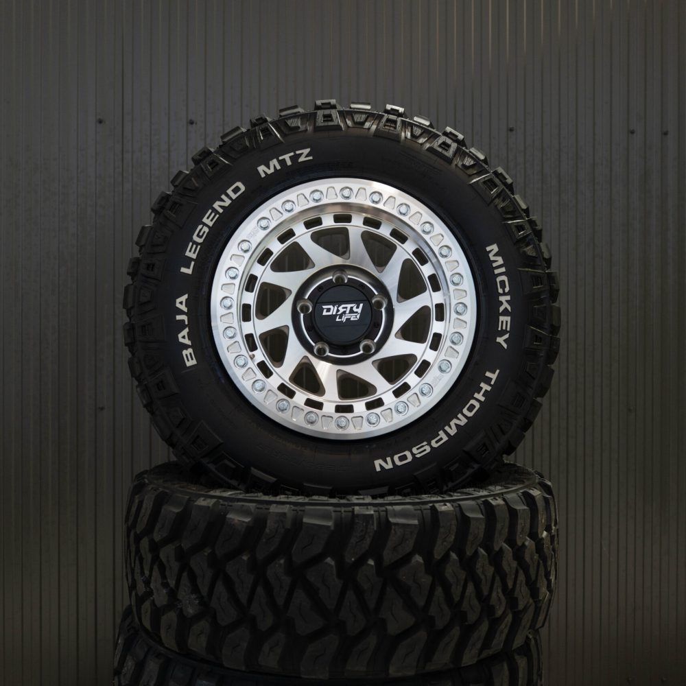 Mickey Thompson 265:70r17 Baja Legend MTZ 17 Dirty Life Enigma Rim Mickey Thompson 265:70r17 Baja Legend MTZ 17 Dirty Life Enigma Rim